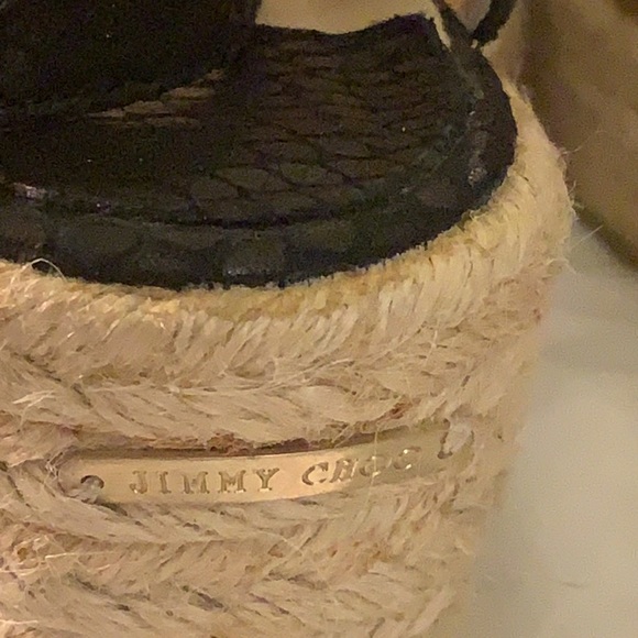 Jimmy choo Pepper wedges NEW - Picture 3 of 10